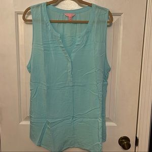 Teal Lilly Pulitzer Top